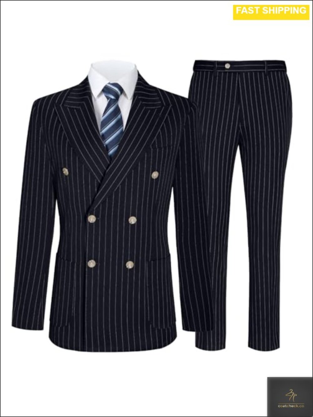 Slim Fit 3 Piece Double Breasted Tuxedo Suit Terylene Rayon Men's Formal